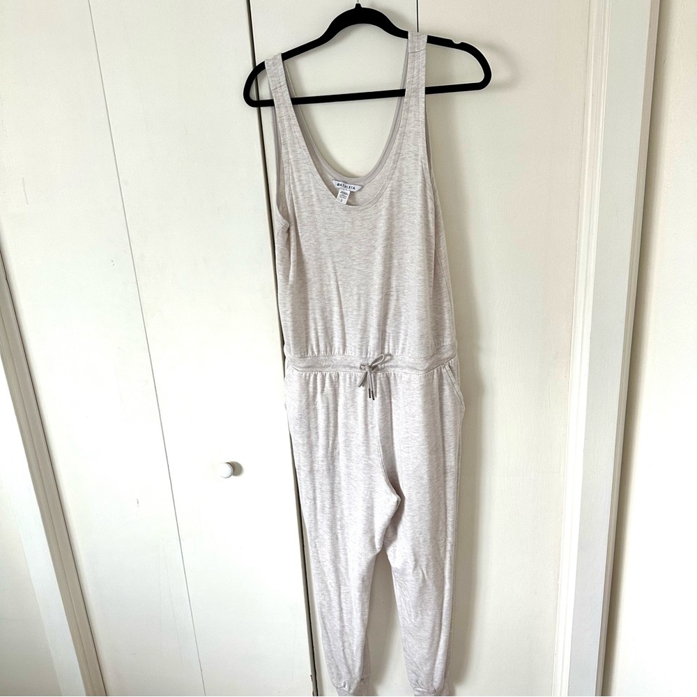 ATHLETA COTTON JUMPSUIT NWOT - Picture 2 of 4